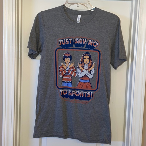 Just say no to sports tee - Picture 1 of 1